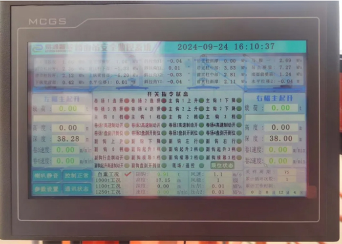 深江高鐵洪奇瀝水道公鐵大橋橋面吊安全監(jiān)控系統(tǒng)交付使用！